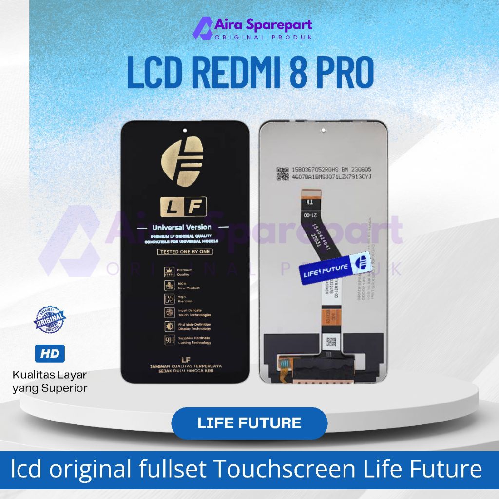 Lcd Redmi Note 8 Pro Original Fullset Touchscreen Life Future