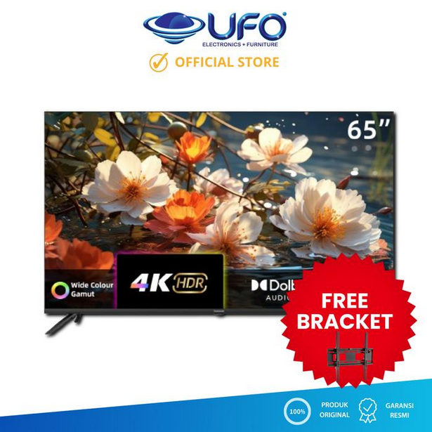 Changhong 65 Inch Smart Google QLED TV 4K UHD U65QCN1