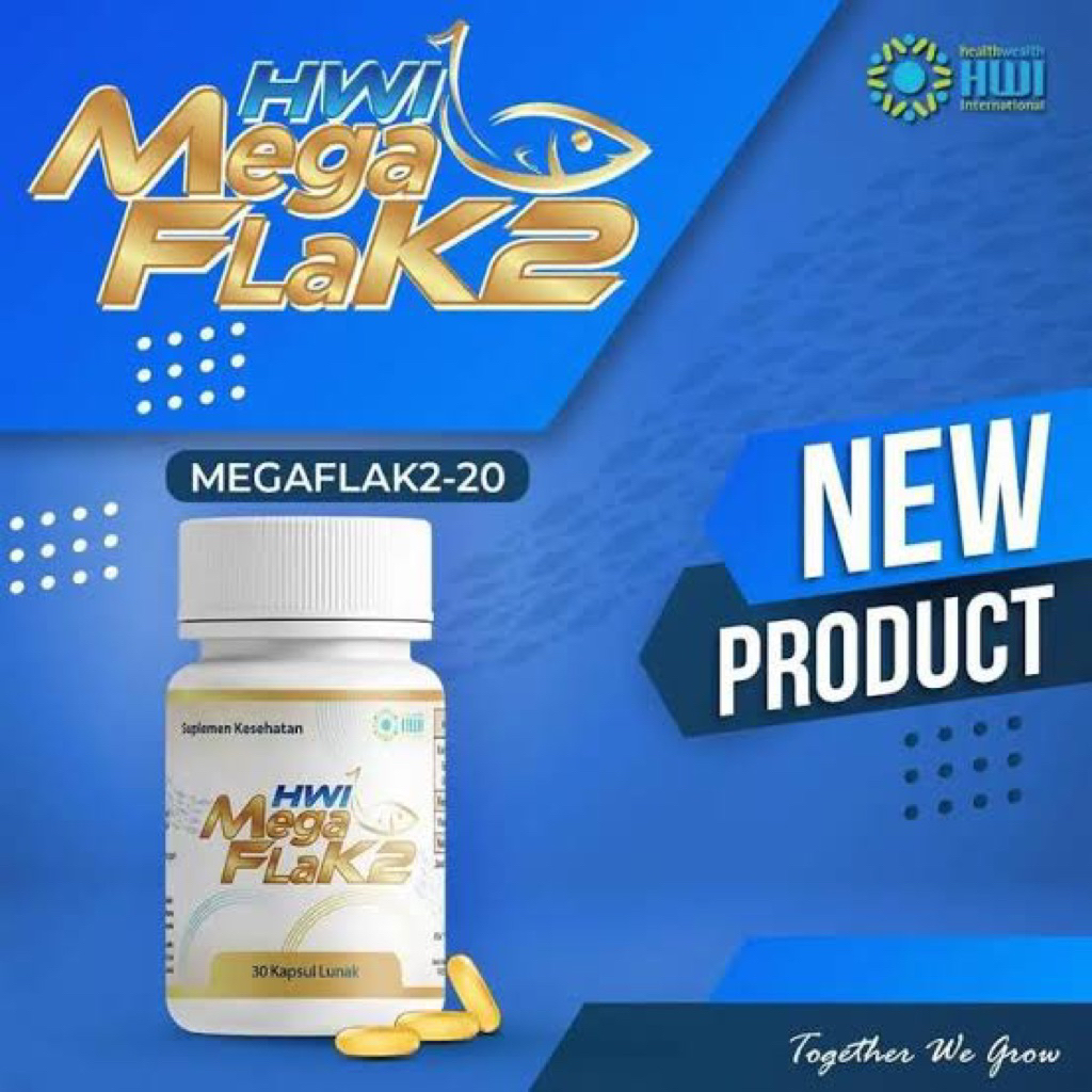 MEGAFLAK 2 ORIGINAL 100% HWI / MEGAFLAK2 / OMEGA 3 HWI ASLI ORIGINAL HWI / Mega Flak2 Original HWI /