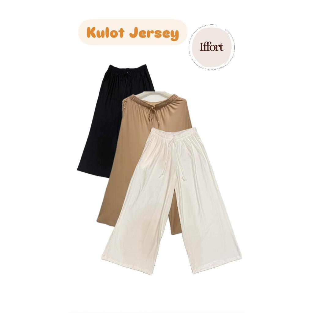 Celana Kulot Wanita - Daily Kulot - Kulot Jumbo Dan Standar Jersey Premium
