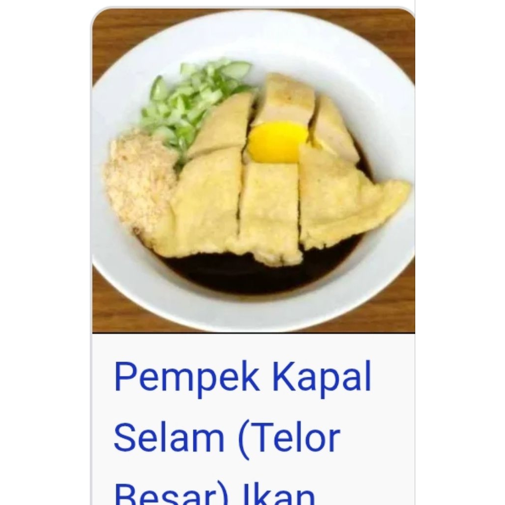 

pempek kapal selam