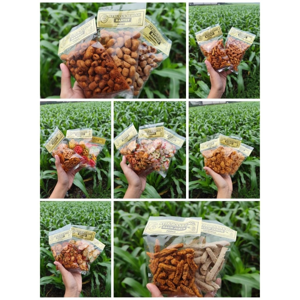 

MAKARONI BANTET KRUPUK SEBLAK BANTET BASRENG TERMURAH FREE ONGKIR