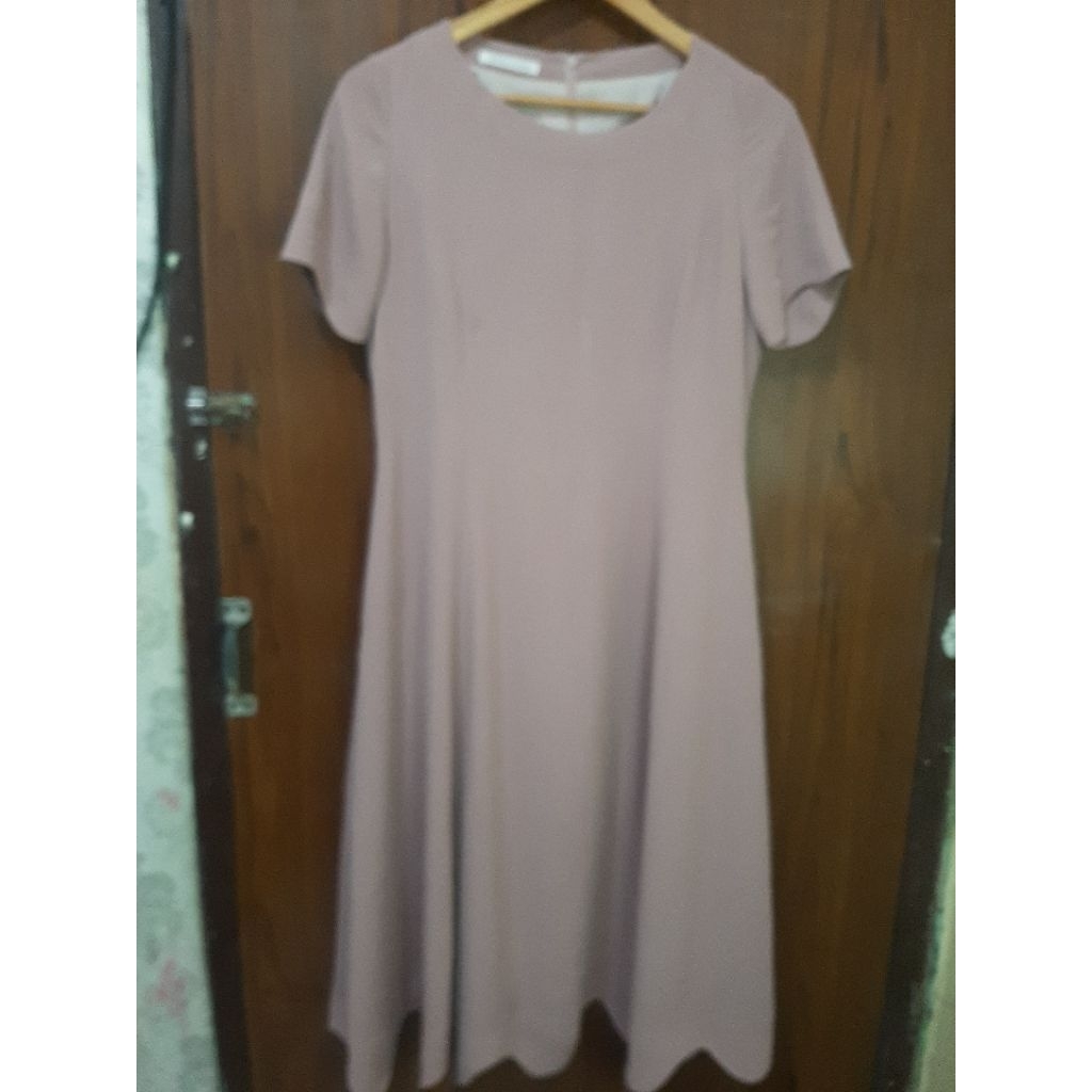 Dress sifon polos