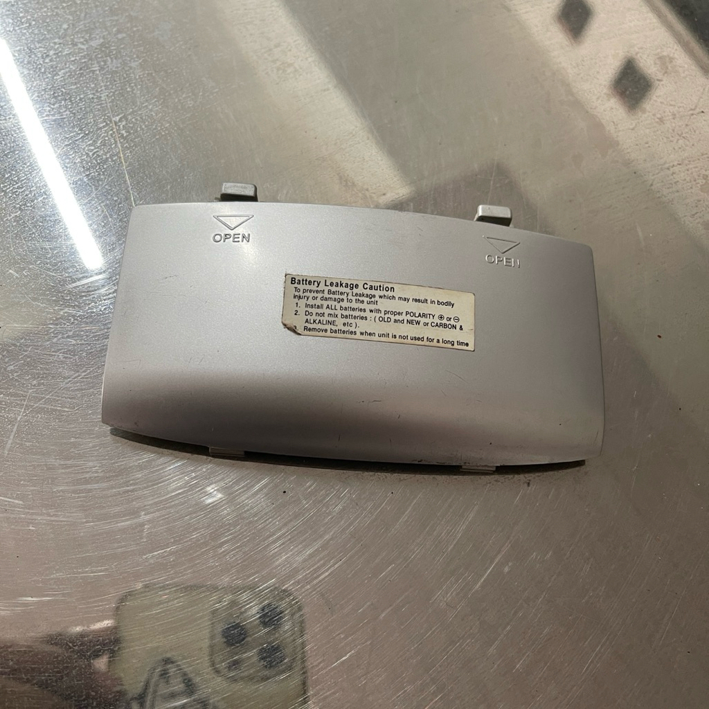 Tutup Baterai Batre Radio Tape Sanyo MCD-XJ780A