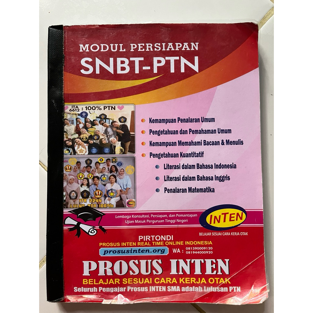 MODUL PERSIAPAN SNBT 2025 INTEN