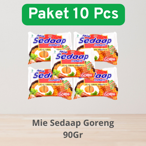 

Mie Sedaap Goreng Instant Paket 10 Pcs