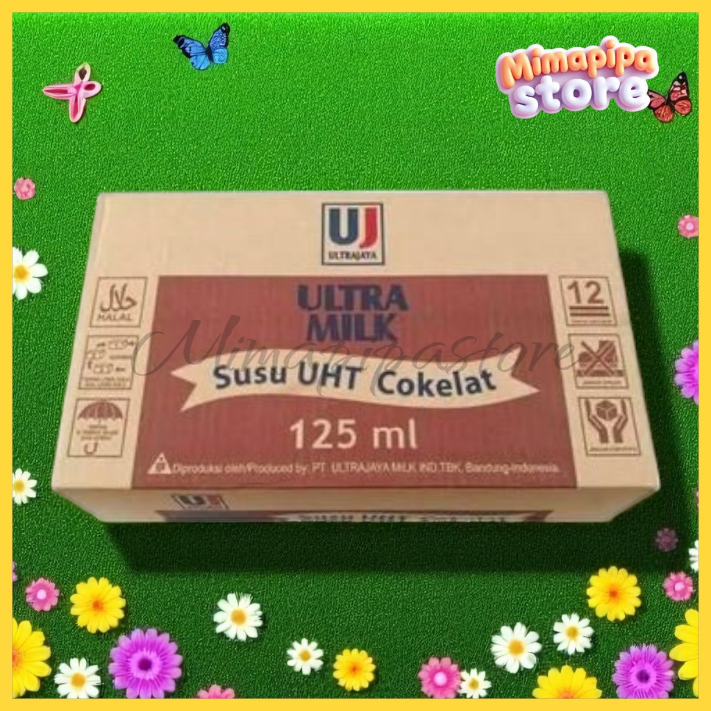 

Ultra Milk UHT Varian Rasa 125 ML 1 Karton