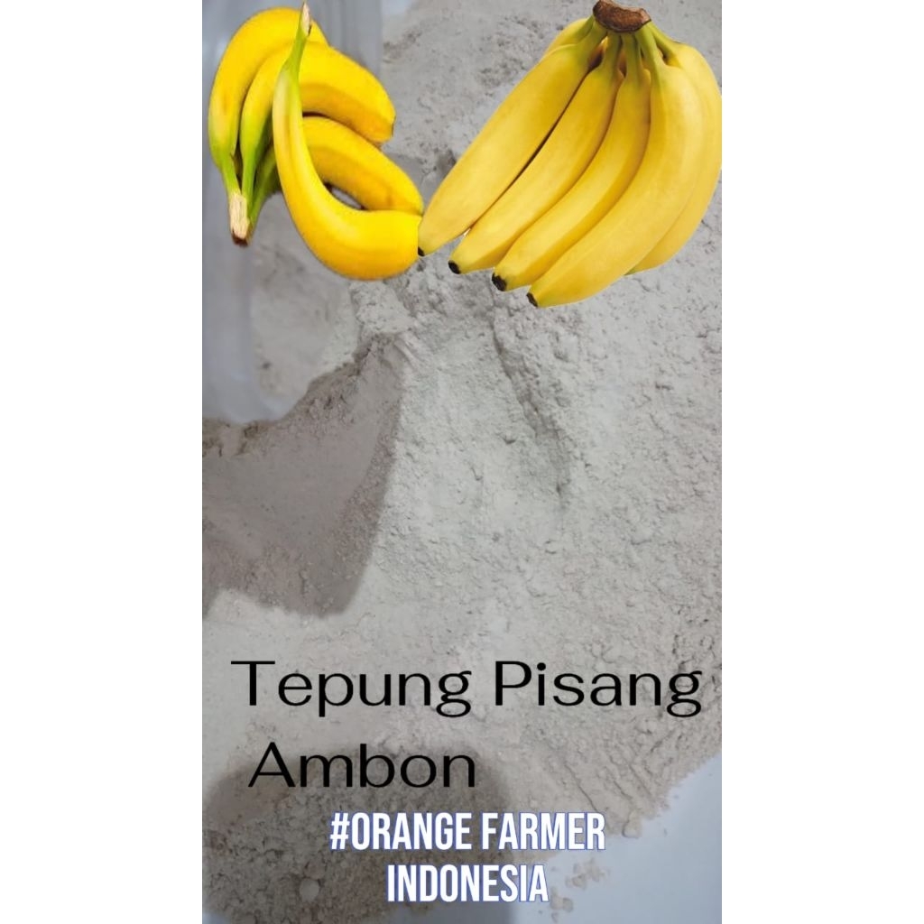 

Tepung pisang Ambon PURE 250Gram Original Organik