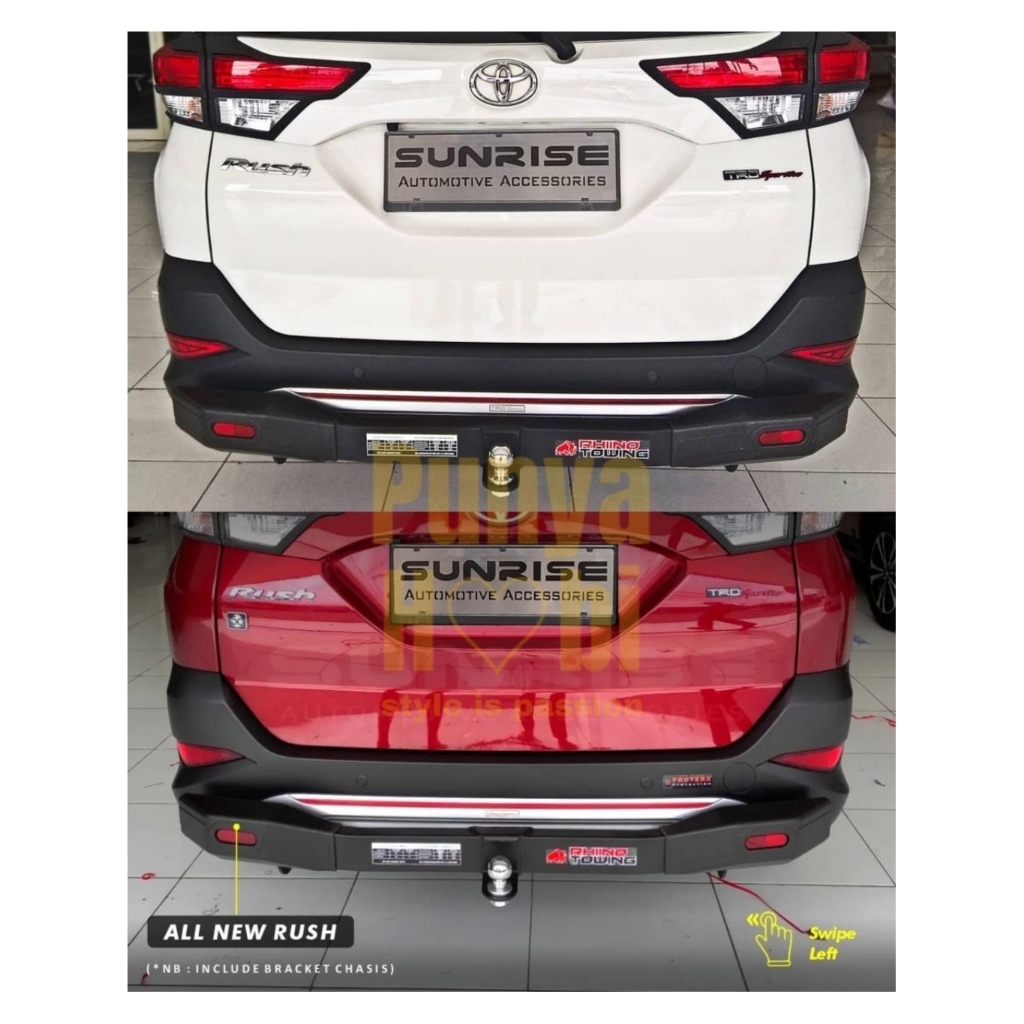 Towing Bemper Rhino Toyota Rush Terios 2018-2022