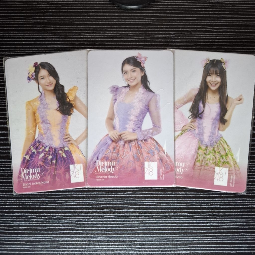 Music Card Photocard JKT48 Kimi wa Melody | Shani Gracia Yupi