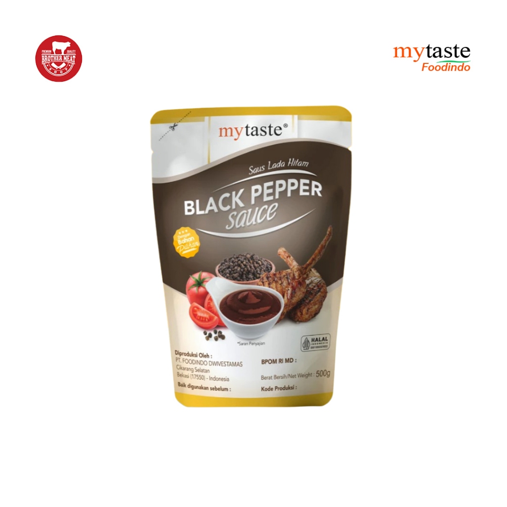 

My Taste Blackpepper Sauce 500gr - Brothermeatshop