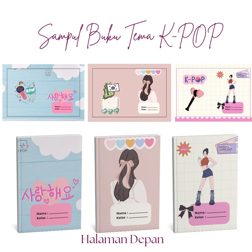 

Sampul Buku Edisi K-pop