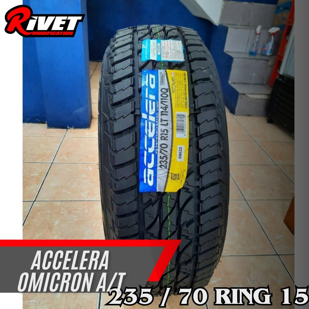 BAN 235 70 RING 15 ACCELERA OMIKRON A/T BAN MOBIL SEMI OFFROAD R15 TUBELESS