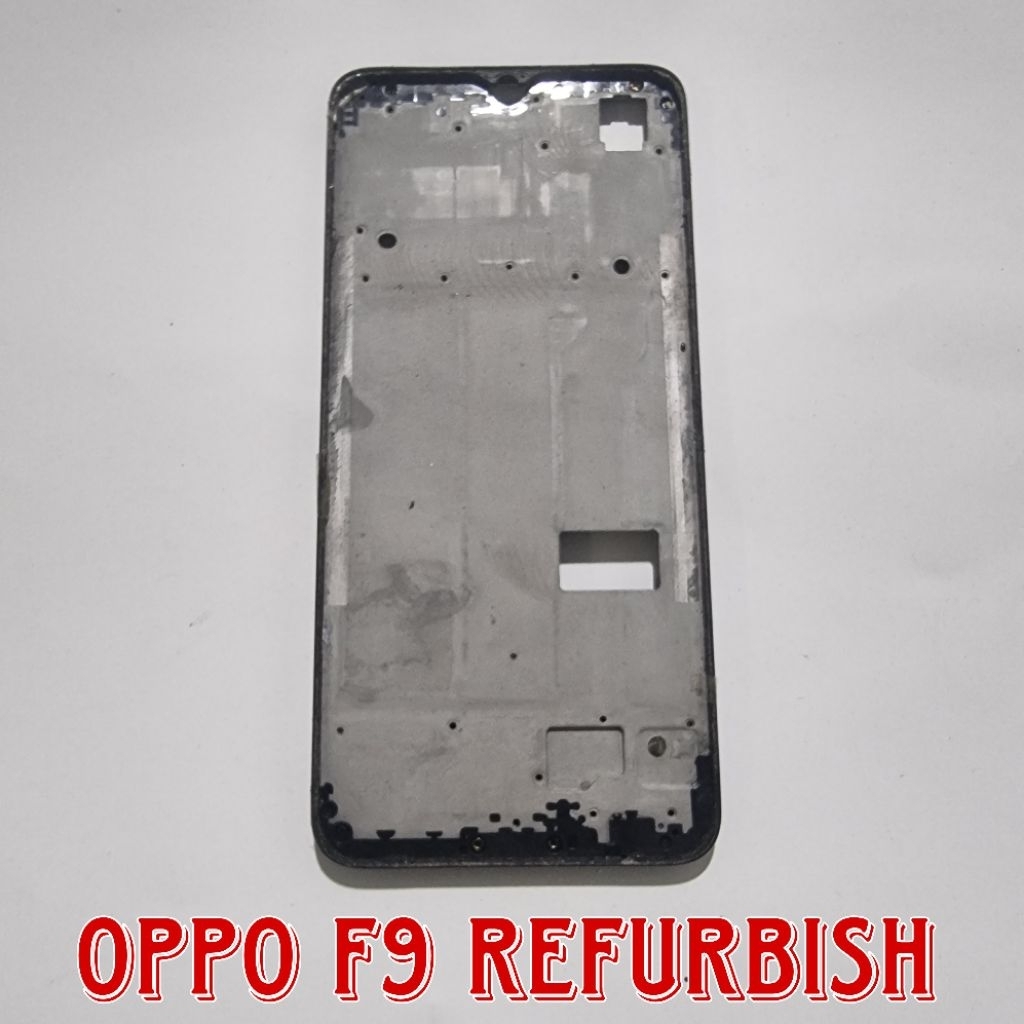 FRAME LCD DUDUKAN LCD OPPO F9 REFURBISH COPOTAN NORMAL