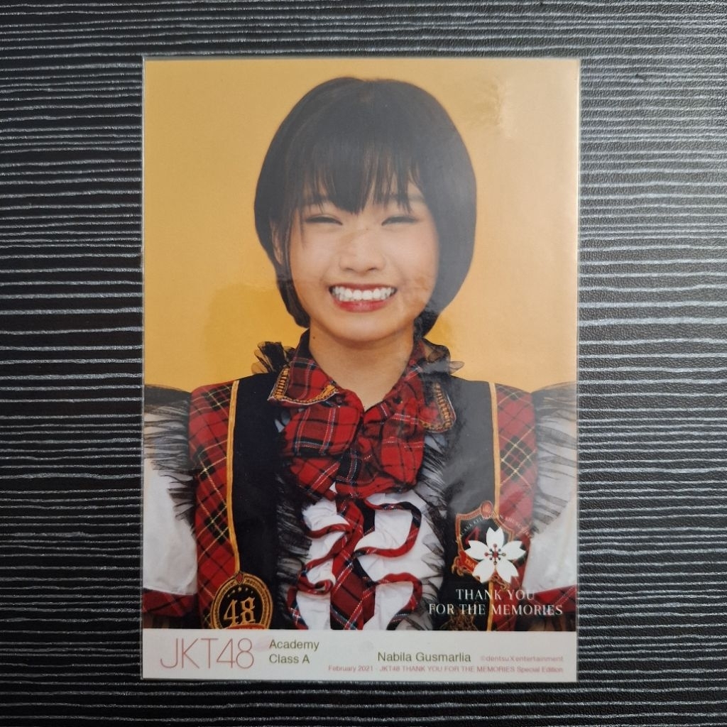 Photopack PP JKT48 Nabila Thank You For The Memories