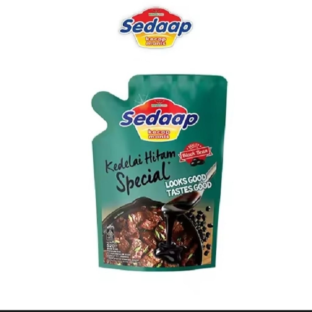 

kecap sedaap kedelai hitam special 520ml / 728g