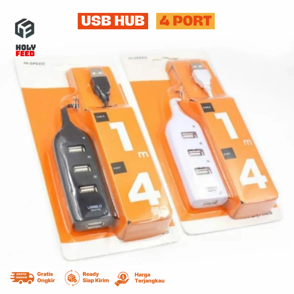 4 Port USB Hub Charger Port-USB Fast Charging 7 Port dan 4 Port