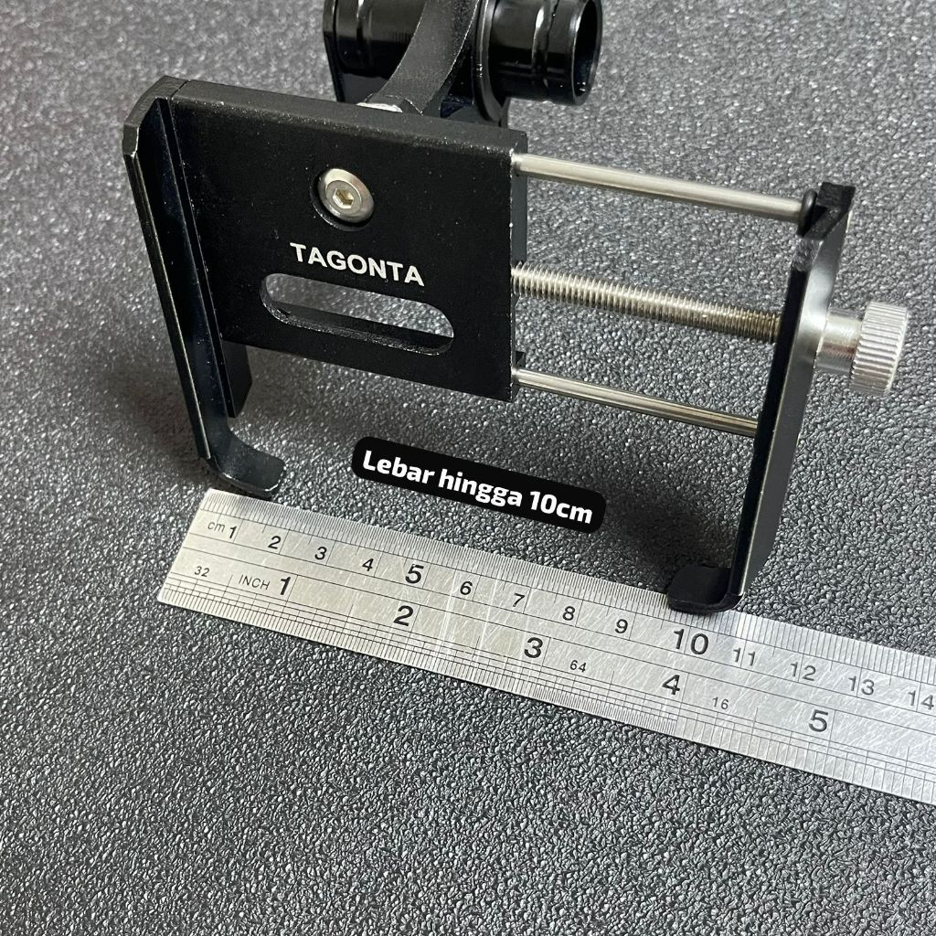 Holder Phone Holder Hp Sepeda Motor Alumunium Alloy Tempat Hp Dudukan Hp Sepeda Motor Holder vario