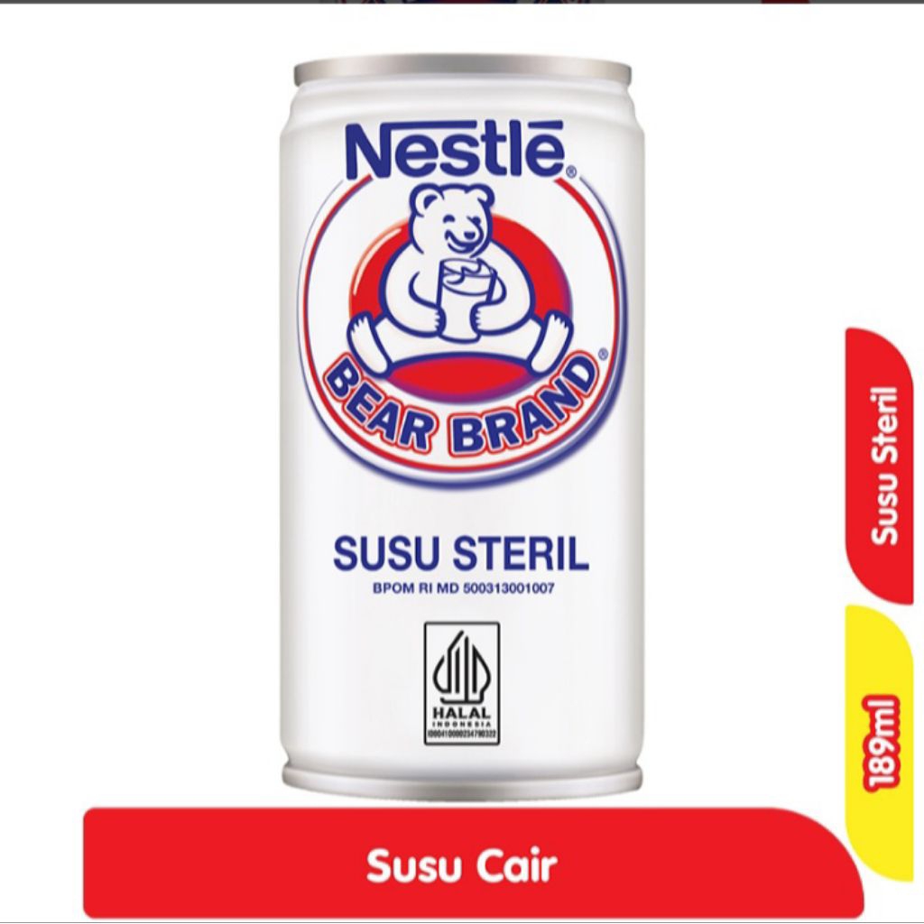 

BEAR BRAND SUSU STERIL 189ML