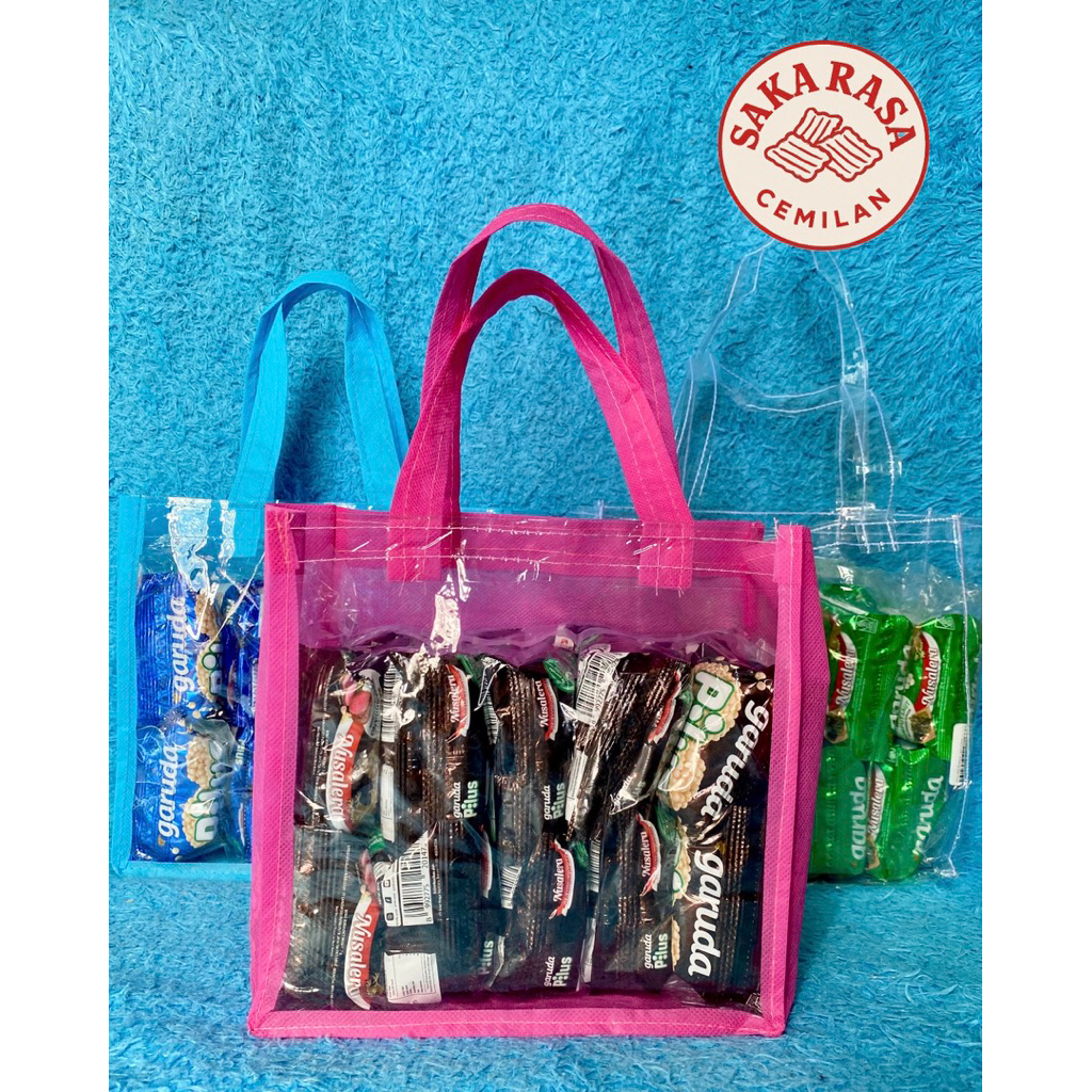 

Tas mika / tas hampers snack, souvenir, kado