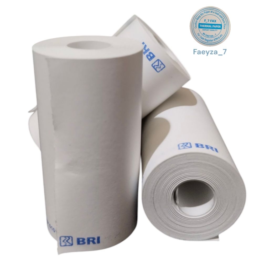 Kertas Thermal 57x30 logo bank bri kertasThermal EDC Brilink & Printer Mini Bluetooth