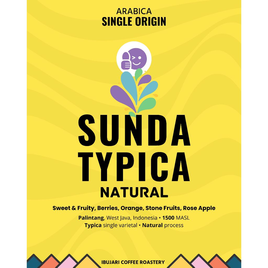 

Kopi Sunda Typica Natural Biji Arabika Single Origin Coffee Beans Arabica Ibujari Roastery Filter Manual Brew