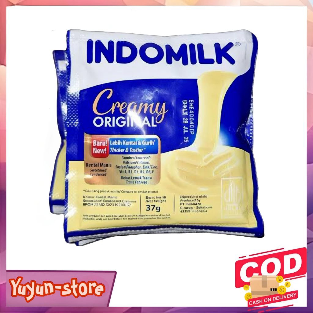 

Susu Indomilk Sachet 37 gram 1 Dus/Karton Isi 120 Sachet