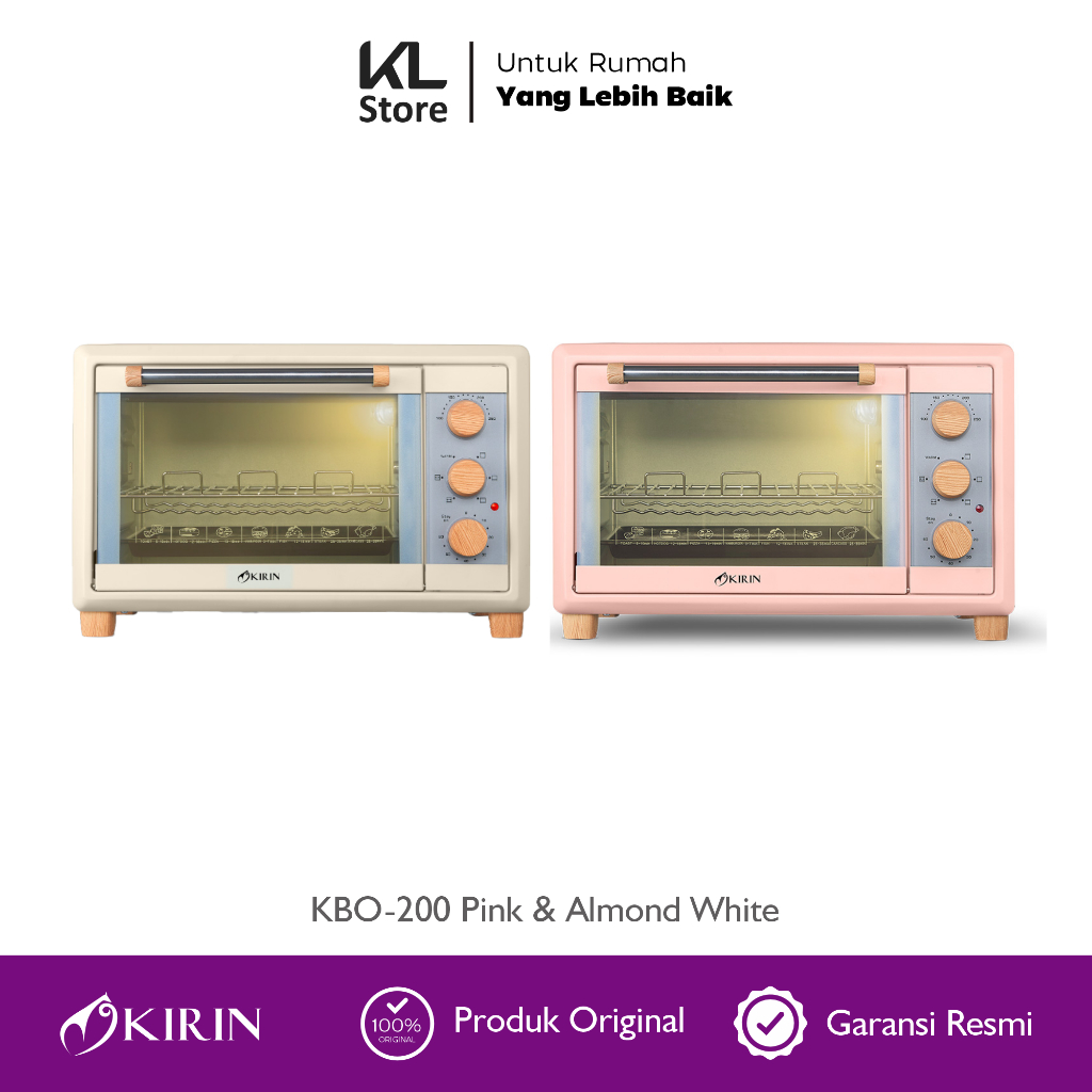 KIRIN KBO-200 Oven Listrik 20 Liter / Pemanggang