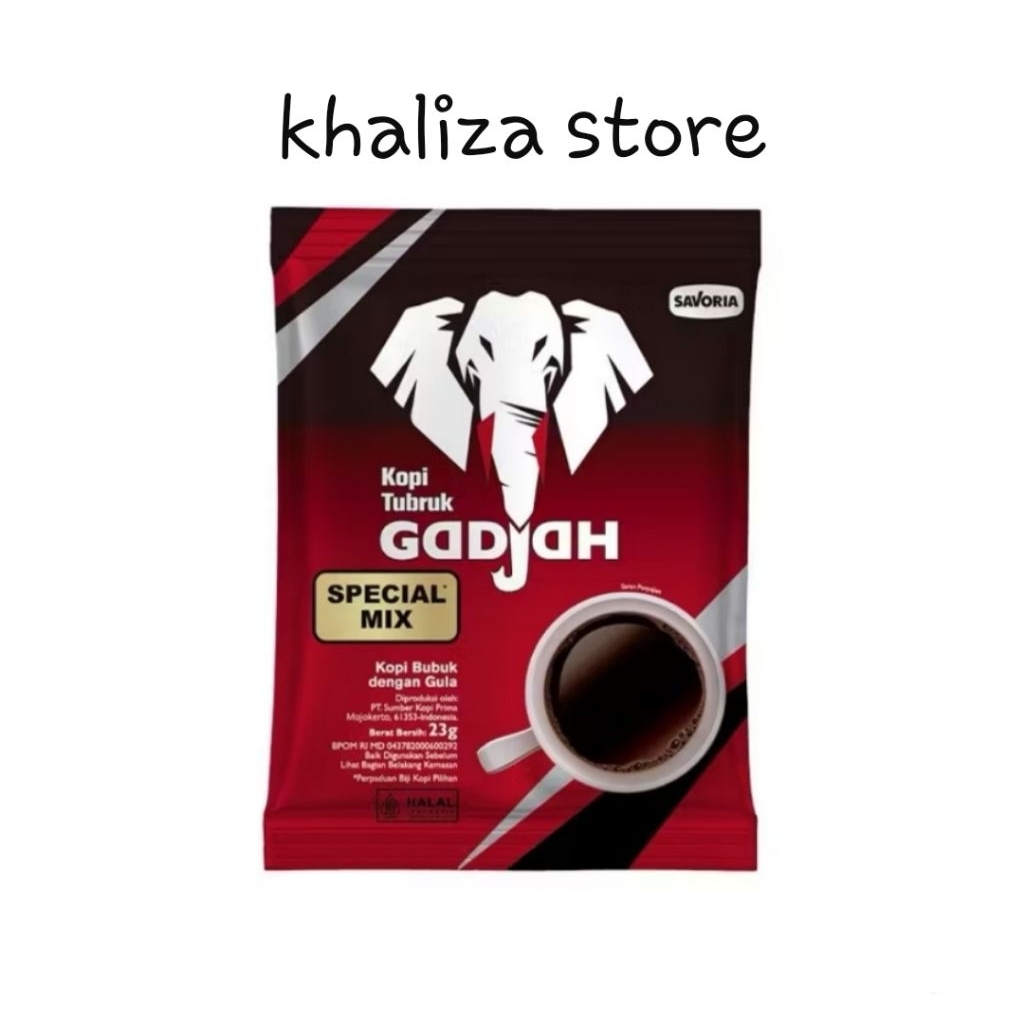 

kopi gadjah mix 1 renceng isi 10 sachet @23gram