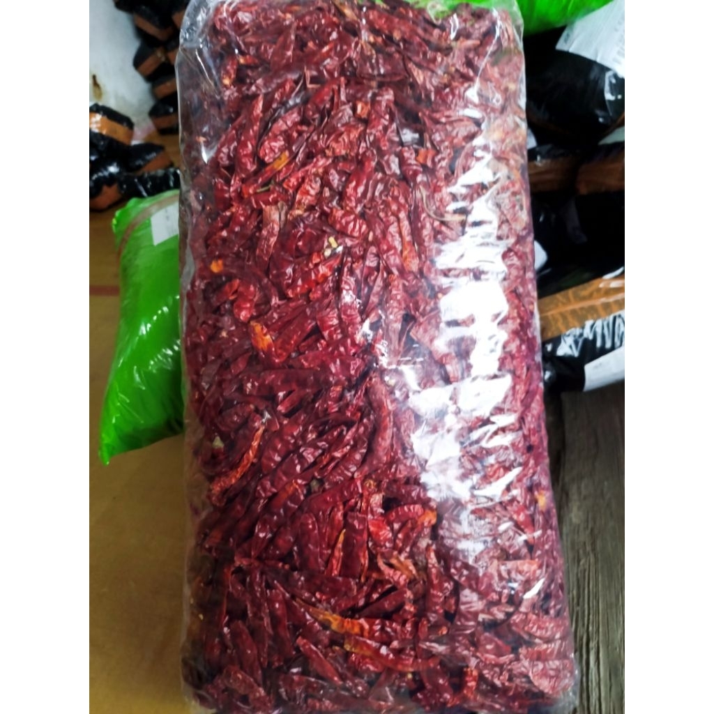

5 kg Cabe teja super pedas kwalitas super grend A
