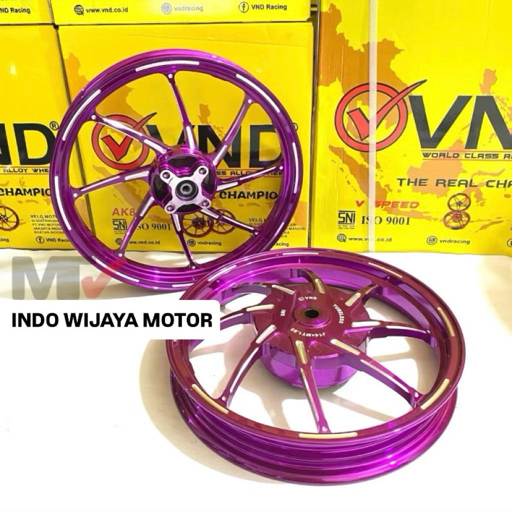 VND Velg Racing AK 88 160x14 & 185x14 - Mio Sporty/ Mio Old/ Mio J/ Fino 115/ Soul GT VND VELG RACIN