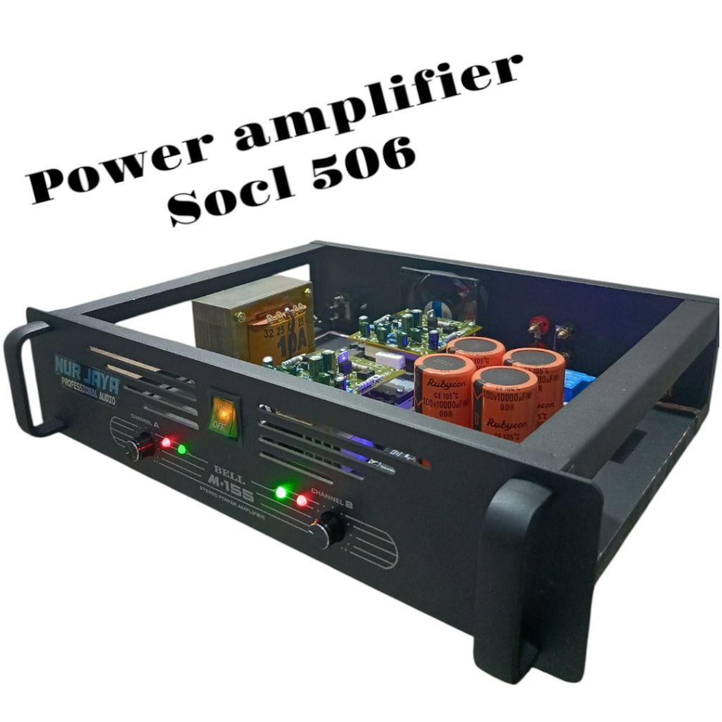 POWER AMPLIFIER RAKITAN SOCL 506 CT 45VOLT 10 AMPER