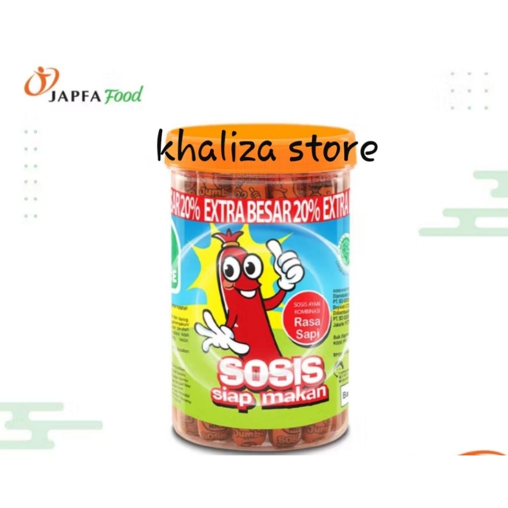 

sosis sonice rasa sapi siap makan isi 24 gratis 2
