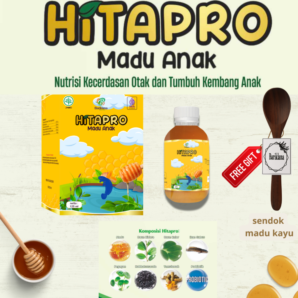 

MADU ANAK HITAPRO Penambah nafsu Makan