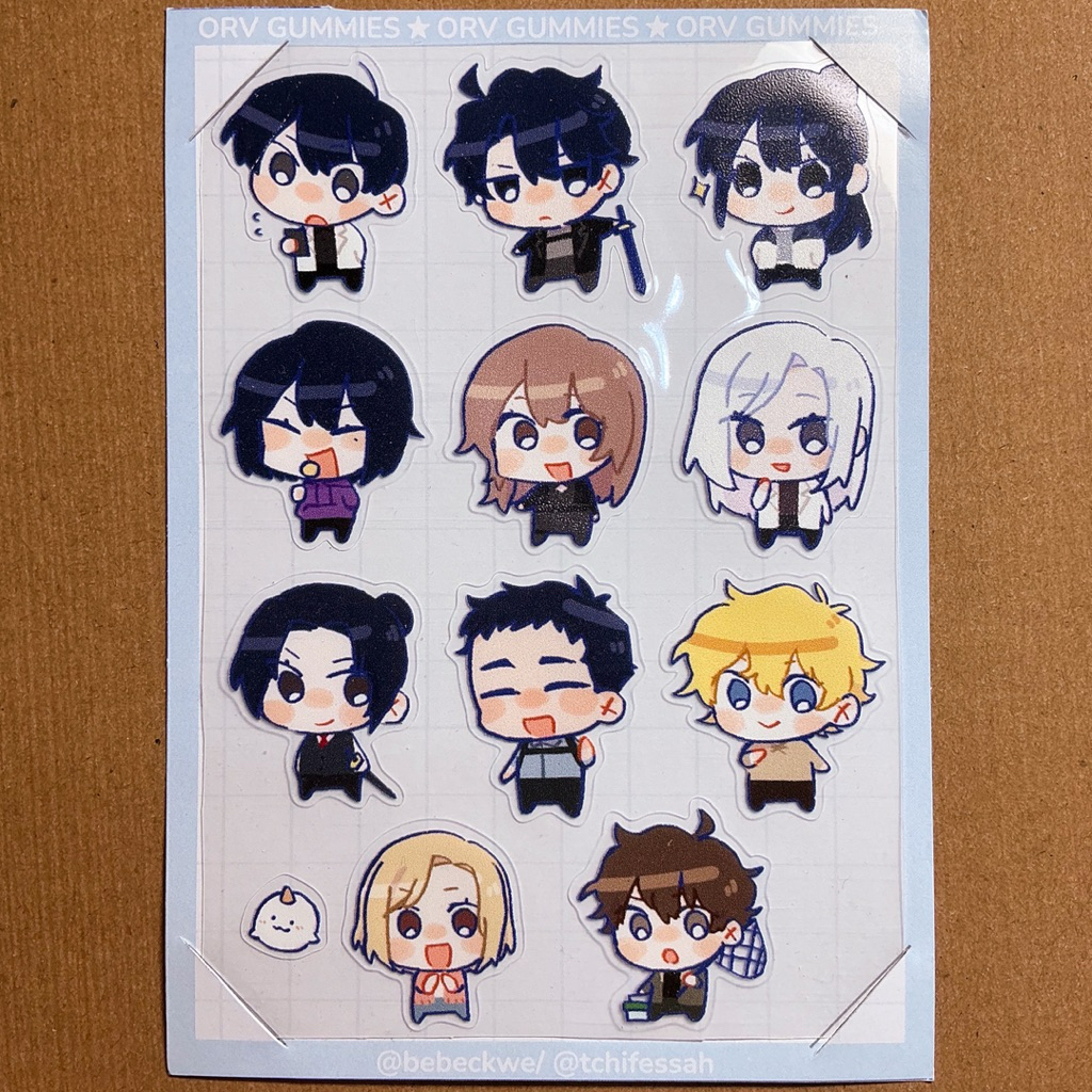 [Bebeckwe] ORV - ORV Gummies Sticker Sheet