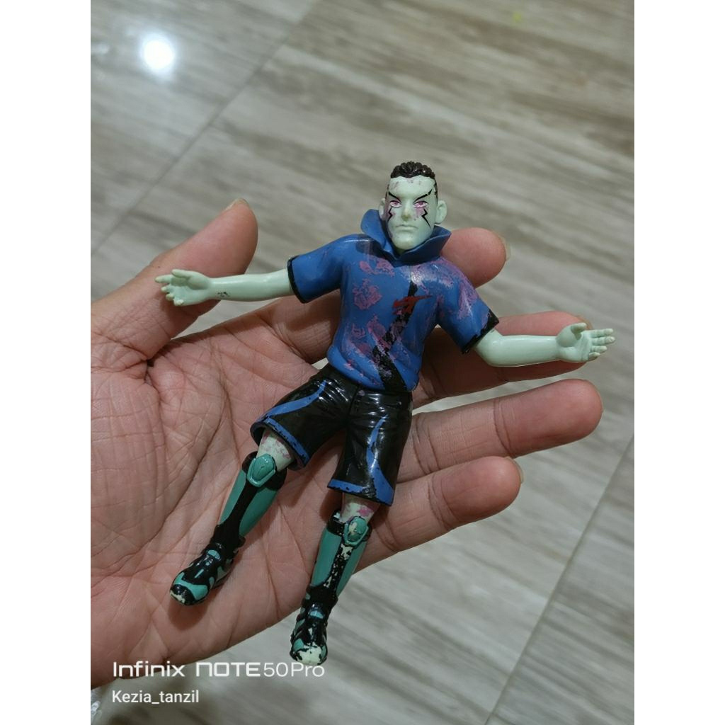 JUALAN ACTION FIGURE FIGUR GGO FOOTBALL TEAM TOISHOP DEVIL BAREFOOT FUTBOL RARE LANGKA PEMAIN BOLA
