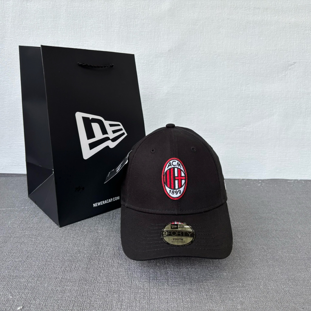 Topi Anak NEW ERA 9Forty KIDS CORE AC MILAN Original Resmi