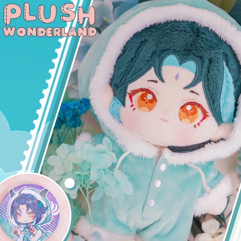 [READY] DOLL OMODOKI XIAO CRYING by PLUSH WONDERLAND GENSHIN IMPACT 20 CM 20CM