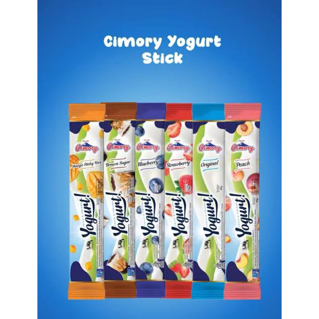 

Cimory Yogurt Stick 1Box Isi 25Pcs 40g