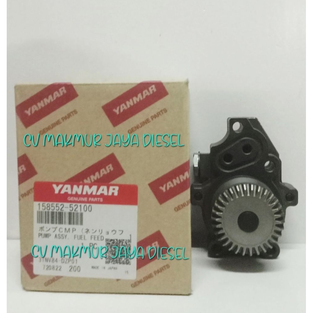 Fuel Feed Pump 4TNV98 158552-52100 Yanmar Genuine