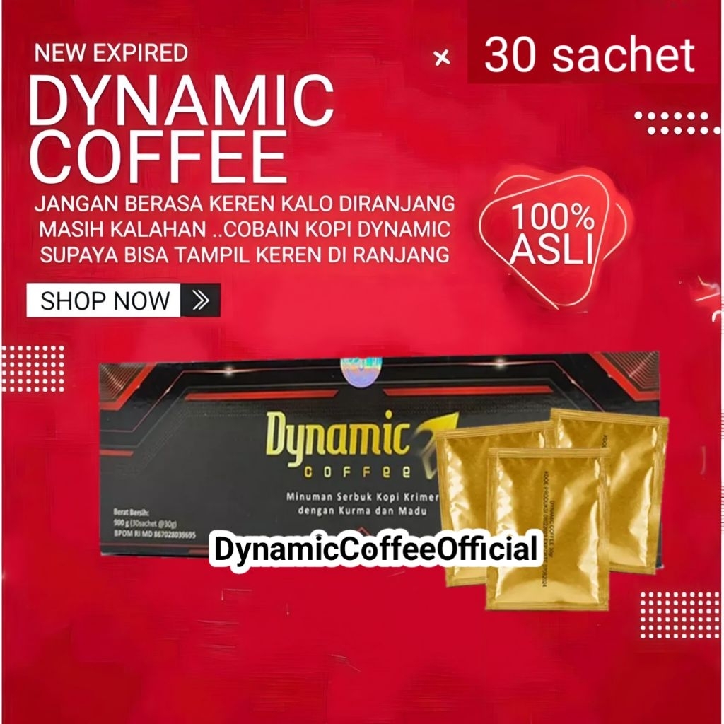 

[100% ORI] Kopi Dynamic Original 30 saset Kopi Dinamik