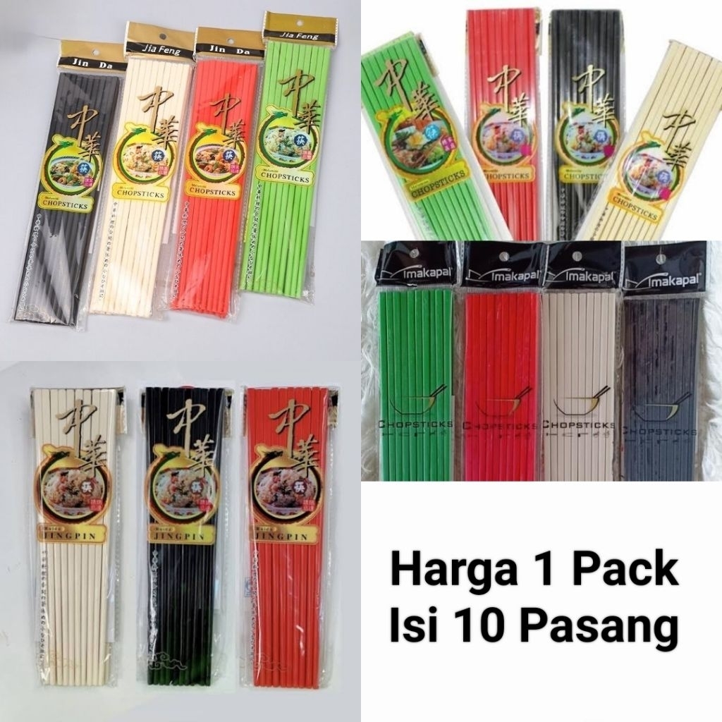 sumpit mie ayam sumpit makanan bahan  melamin