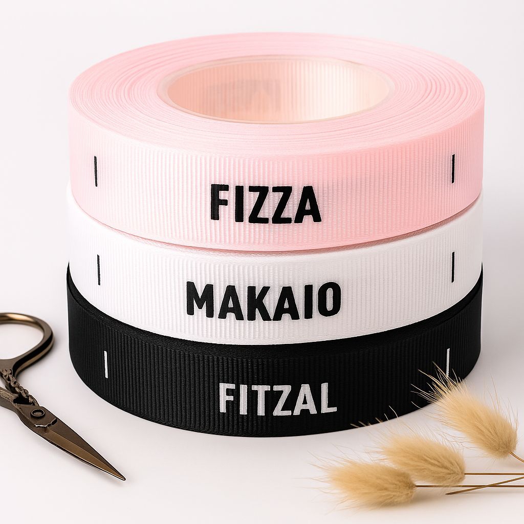 

Sablon Label Pita Grosgrain (Free Design) Berkualitas