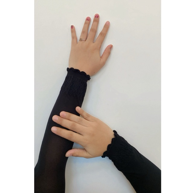 HANDSOCK/DEKER TANGAN KERUT WANITA