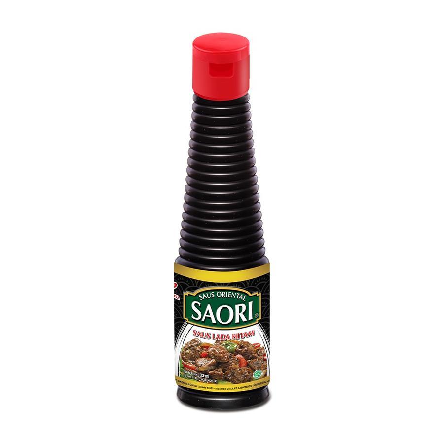 

SAORI® Saus Lada hitam Oriental Blackpepper Botol 133 ml