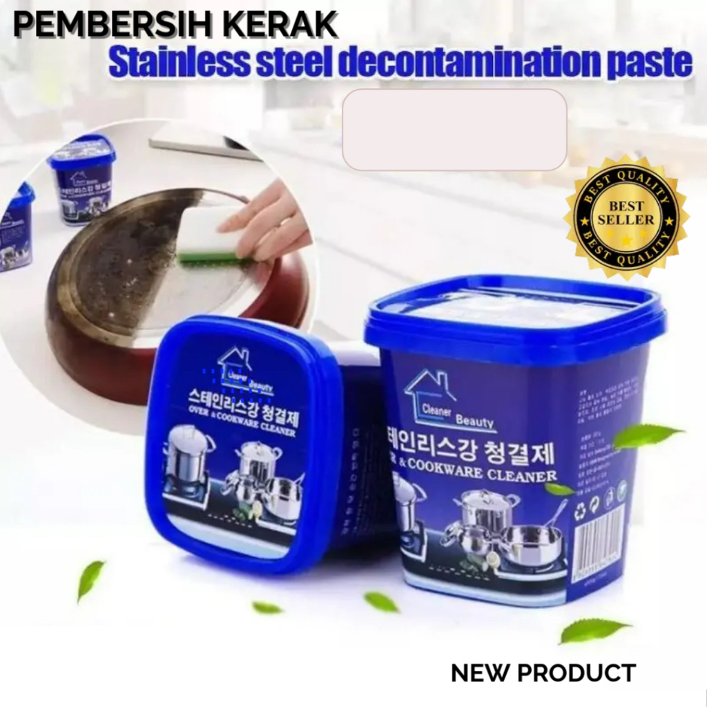 KRIM Sabun Cuci PEMBERSIH PANCI TEFLON WAJAN NODA KERAK GOSONG KOREA | Krim Pembersih Kerak Panci Wa
