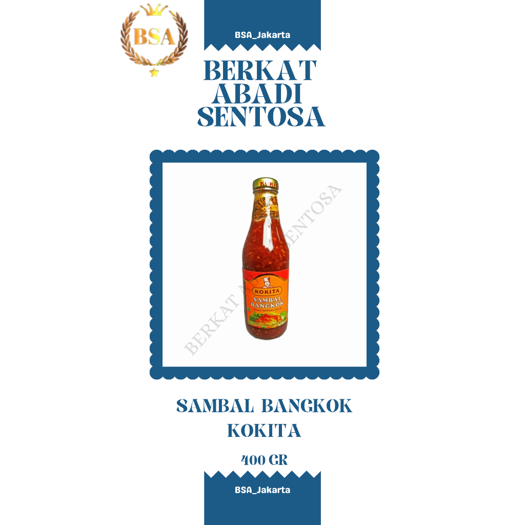 

SAMBAL BANGKOK KOKITA (400 GR)