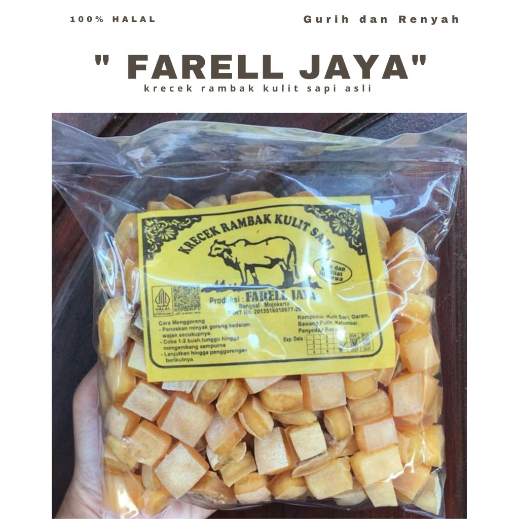 

Farell Jaya" Kotak Dadu 500gram