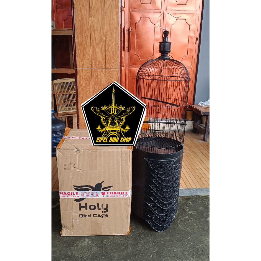 Livvicstore Sangkar Lovebird 1 Dus Isi 10 Hitam Sangkar Besi Love Bird Ukuran Standart Sangkar Lb