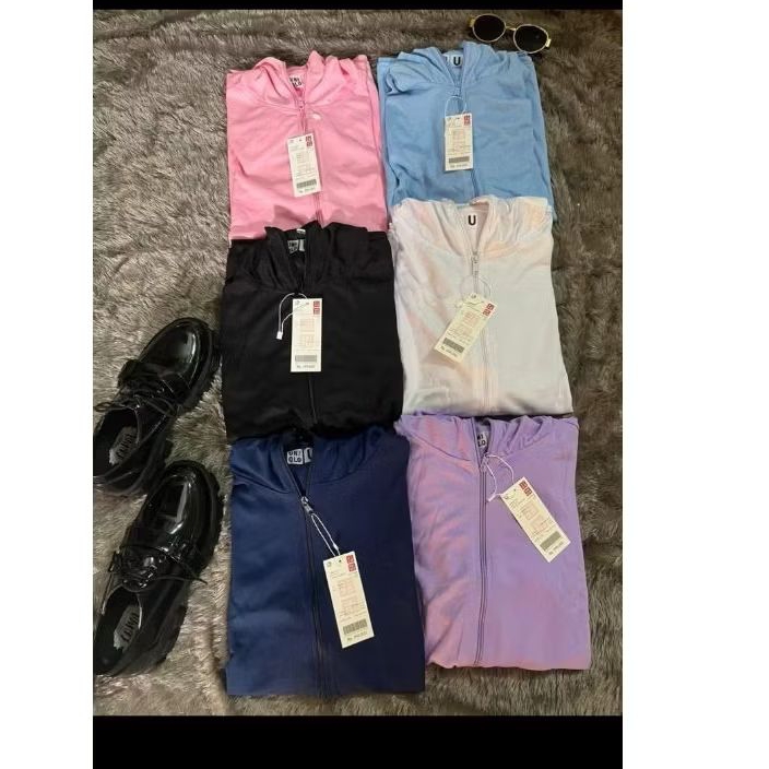 JAKET UV UNIQLO ||UNISEK || TERMURAH ||JAKET OLAHRAGA